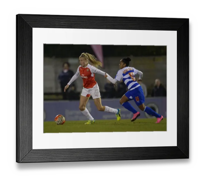 Framed Print : Williamson vs. Boho-Sayo: A Fight for Supremacy in the WSL Clash Between Arsenal and Reading Framed Print : Williamson vs. Boho-Sayo: A Fight for Supremacy in the WSL Clash Between Arsenal and Reading
