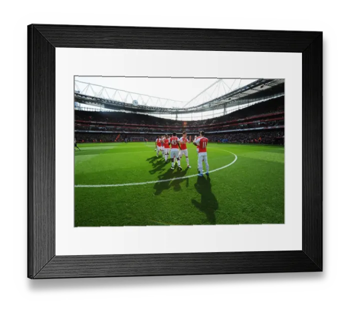 Framed Print : Arsenal vs. Watford: Premier League Clash at Emirates Stadium