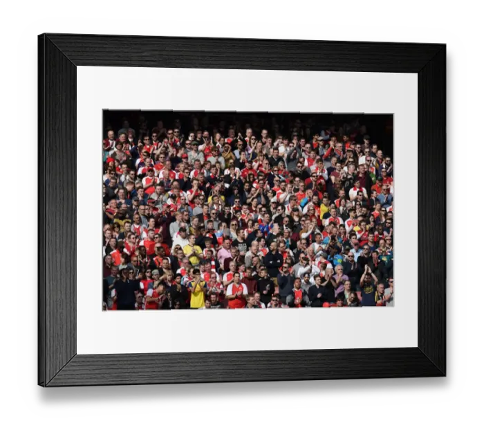 Framed Print : Arsenal Fans Pay Tribute to David Rocastle with Emotional Applause Minute vs. Watford (2016) Framed Print : Arsenal Fans Pay Tribute to David Rocastle with Emotional Applause Minute vs. Watford (2016)