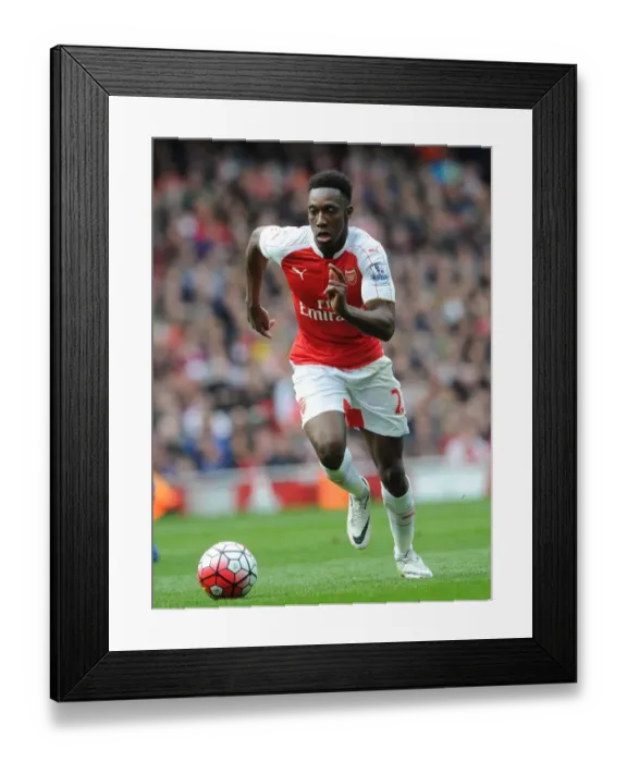 Framed Print : Danny Welbeck in Action: Arsenal vs. Watford, Premier League 2015-16 Framed Print : Danny Welbeck in Action: Arsenal vs. Watford, Premier League 2015-16
