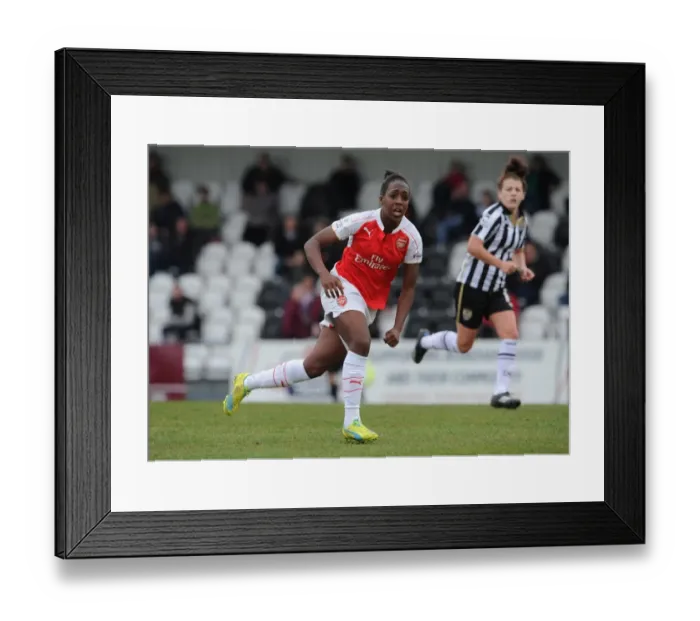 Framed Print : Danielle Carter Scores the Winning Penalty: Arsenal Ladies Advance to FA Cup Semifinals Framed Print : Danielle Carter Scores the Winning Penalty: Arsenal Ladies Advance to FA Cup Semifinals