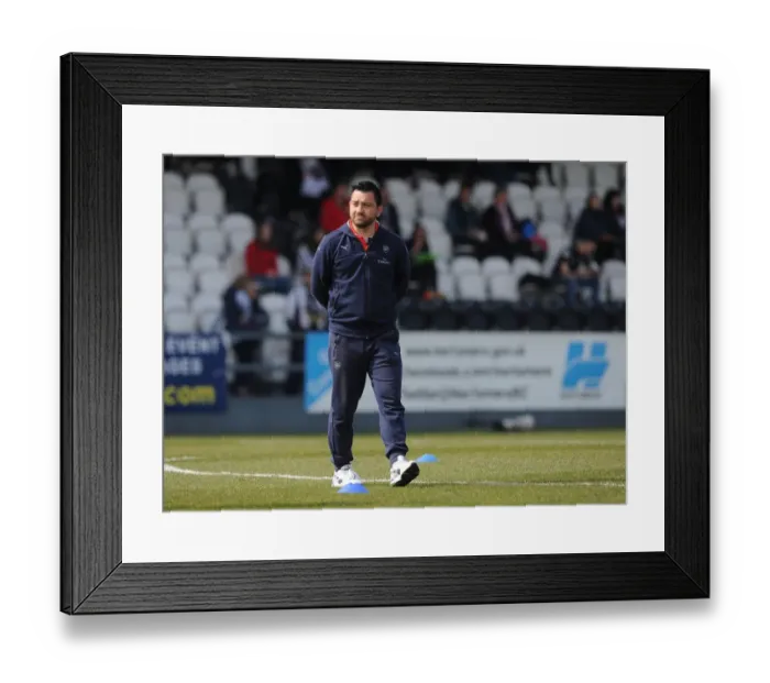 Framed Print : Arsenal Ladies Manager Pedro Martinez Losa. Arsenal Ladies 2: 2 Notts County Ladies Framed Print : Arsenal Ladies Manager Pedro Martinez Losa. Arsenal Ladies 2: 2 Notts County Ladies