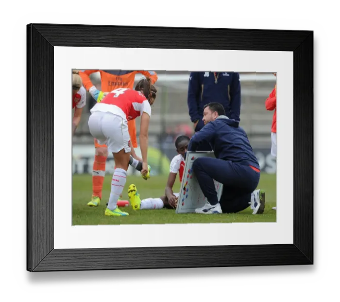 Framed Print : Pedro Martinez Losa's Arsenal Ladies Secure FA Cup Quarterfinal Victory over Notts County Ladies Framed Print : Pedro Martinez Losa's Arsenal Ladies Secure FA Cup Quarterfinal Victory over Notts County Ladies