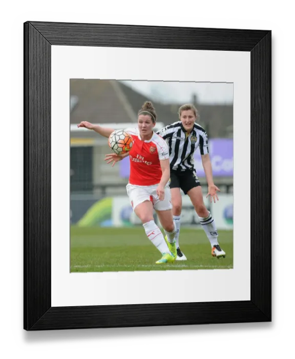 Framed Print : Arsenal and Notts County Ladies Battle in FA Cup Quarterfinals: Mitchell's Penalty Heroics Secure Arsenal's Victory (2-2) Framed Print : Arsenal and Notts County Ladies Battle in FA Cup Quarterfinals: Mitchell's Penalty Heroics Secure Arsenal's Victory (2-2)