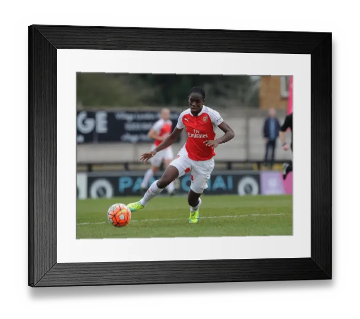 Framed Print : Asisat Oshoala Scores the Winning Penalty: Arsenal Ladies Advance to FA Cup Semifinals Framed Print : Asisat Oshoala Scores the Winning Penalty: Arsenal Ladies Advance to FA Cup Semifinals