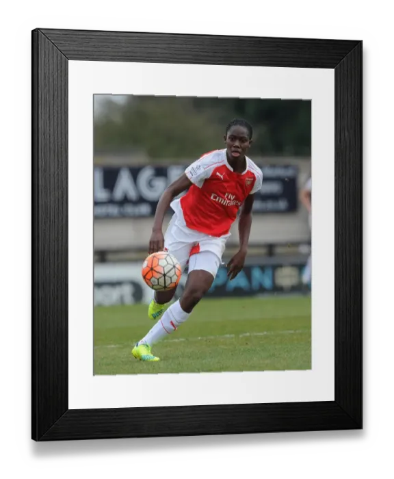 Framed Print : Asisat Oshoala's Penalty Heroics: Arsenal Ladies Advance to FA Cup Semis