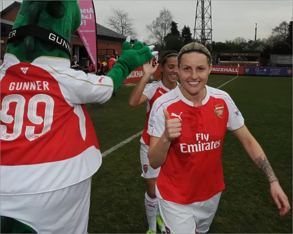 Kelly Smith (Arsenal Ladies). Arsenal Ladies 2: 2 Notts County Ladies
