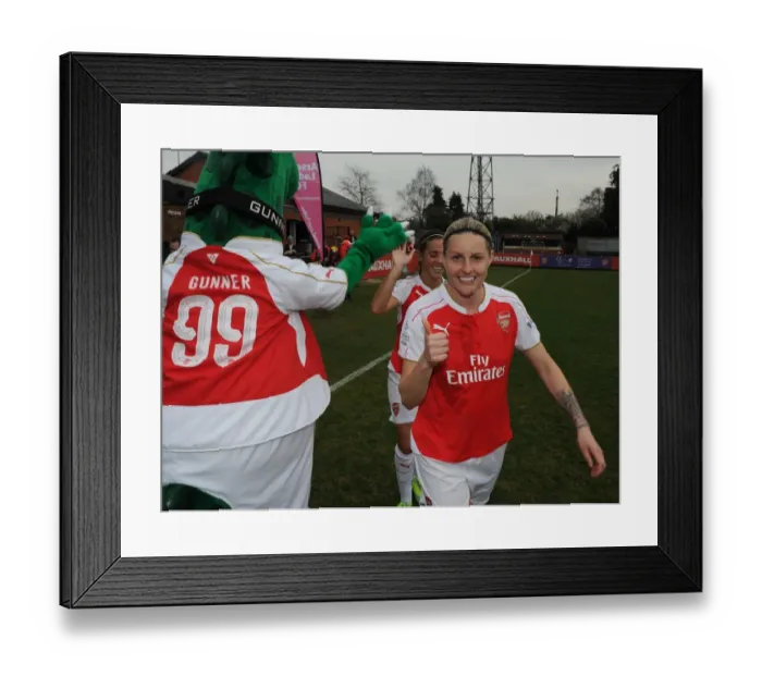 Framed Print : Kelly Smith (Arsenal Ladies). Arsenal Ladies 2: 2 Notts County Ladies Framed Print : Kelly Smith (Arsenal Ladies). Arsenal Ladies 2: 2 Notts County Ladies