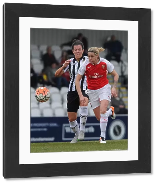 Kelly Smith (Arsenal Ladies) Leanne Crichton (Notts County)