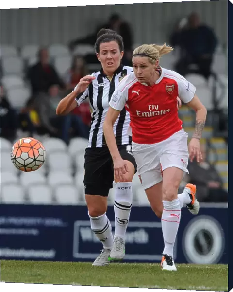Kelly Smith (Arsenal Ladies) Leanne Crichton (Notts County)