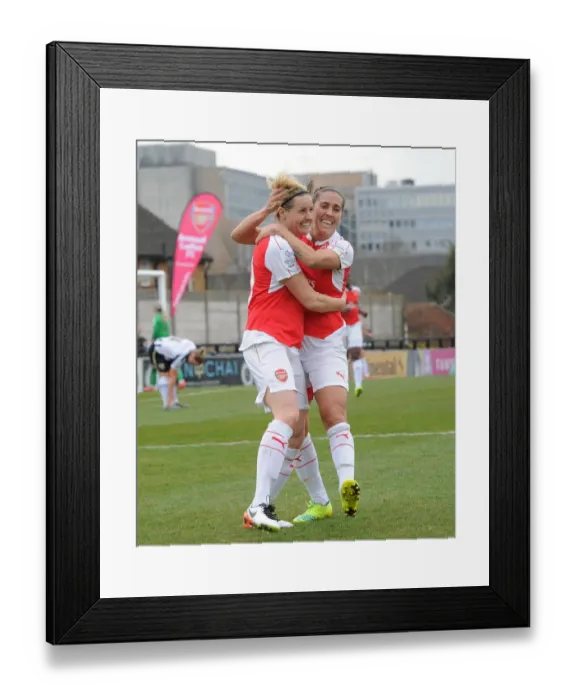 Framed Print : Celebrating Arsenal Ladies FA Cup Winning Moment: Smith and Williams Unforgettable Goal and Penalty Triumph Framed Print : Celebrating Arsenal Ladies FA Cup Winning Moment: Smith and Williams Unforgettable Goal and Penalty Triumph