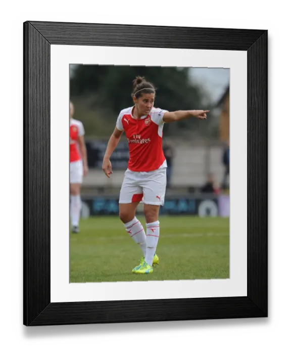 Framed Print : Fara Williams and Arsenal Ladies Secure FA Cup Quarterfinal Victory over Notts County Ladies (3 / 4 / 16)