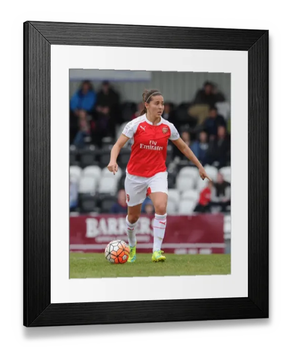 Framed Print : Arsenal Ladies Defy Notts County Ladies in FA Cup Quarterfinals: Fara Williams Scores the Winning Penalty