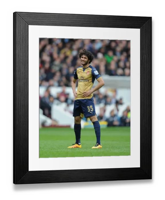 Framed Print : Mohamed Elneny in Action: West Ham vs. Arsenal, Premier League 2015-16 Framed Print : Mohamed Elneny in Action: West Ham vs. Arsenal, Premier League 2015-16