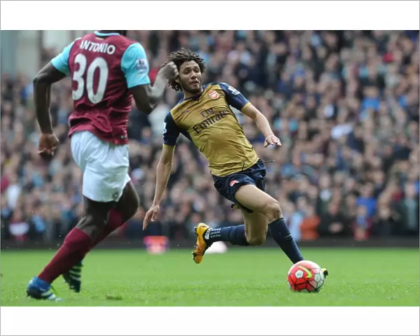 Mohamed Elneny (Arsenal). West Ham United 3: 3 Arsenal