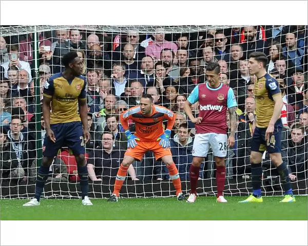 David Ospina (Arsenal). West Ham United 3: 3 Arsenal