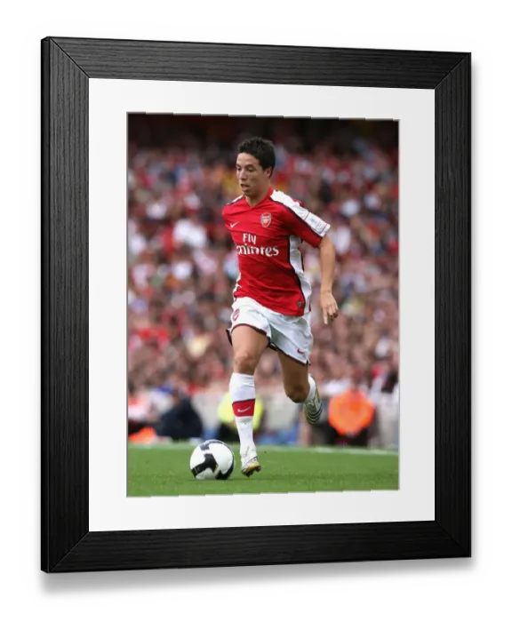 Framed Print : Nasri Scores Upset for Juventus against Arsenal in 2008 Emirates Cup Framed Print : Nasri Scores Upset for Juventus against Arsenal in 2008 Emirates Cup