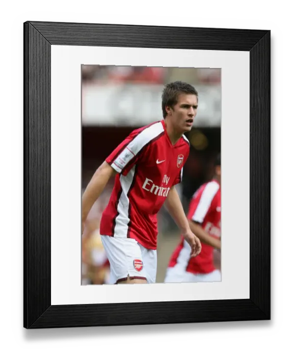 Framed Print : Aaron Ramsey: Arsenal's Loss, Juventus's Gain - Emirates Cup 2008 (Arsenal 0:1)