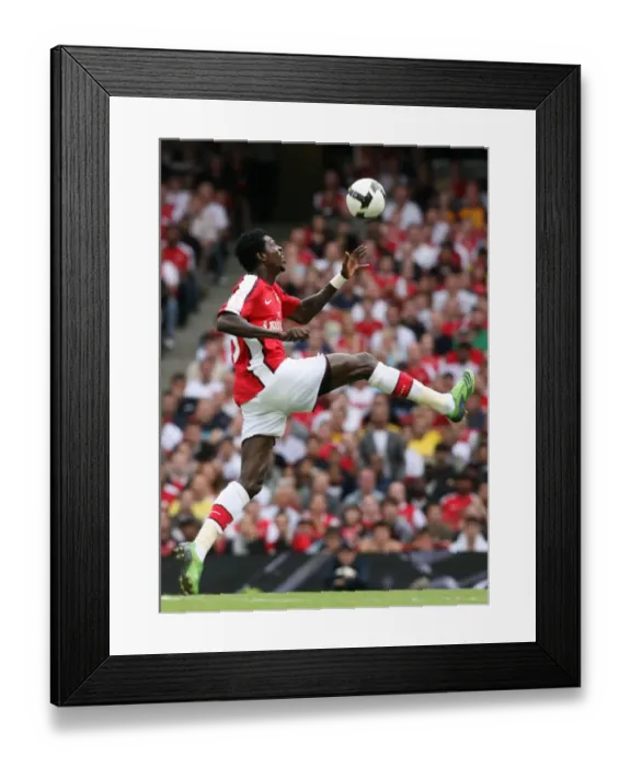 Framed Print : Adebayor's Strike: Arsenal's Historic 1-0 Victory Over Real Madrid, Emirates Cup 2008 Framed Print : Adebayor's Strike: Arsenal's Historic 1-0 Victory Over Real Madrid, Emirates Cup 2008