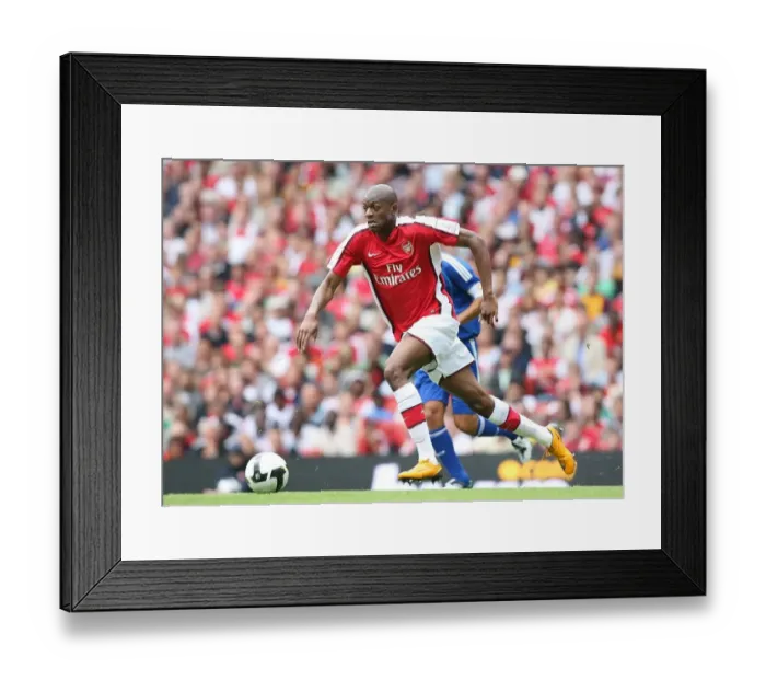 Framed Print : Abu Diaby's Victory: Arsenal 1-0 Real Madrid, Emirates Cup, 2008