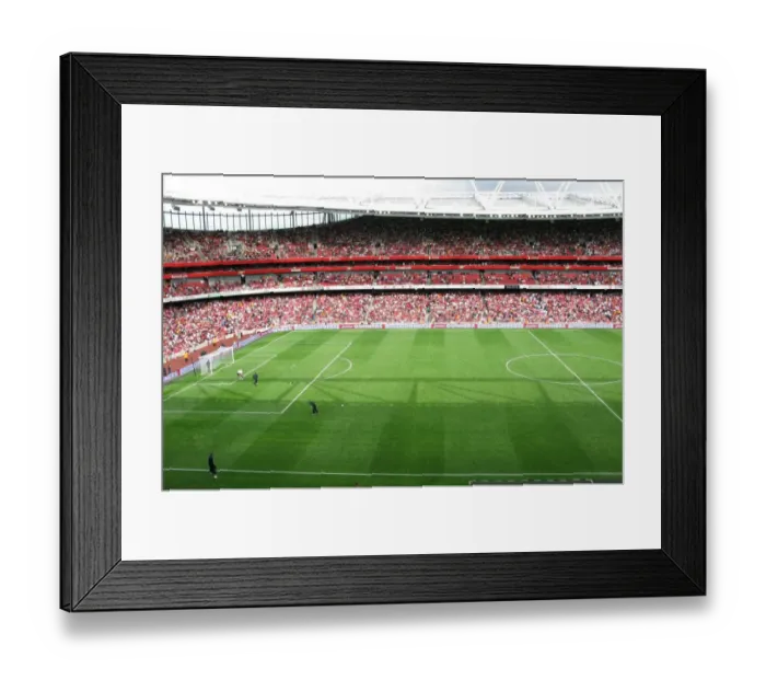 Framed Print : Citroen ad boards at Emirates Stadium