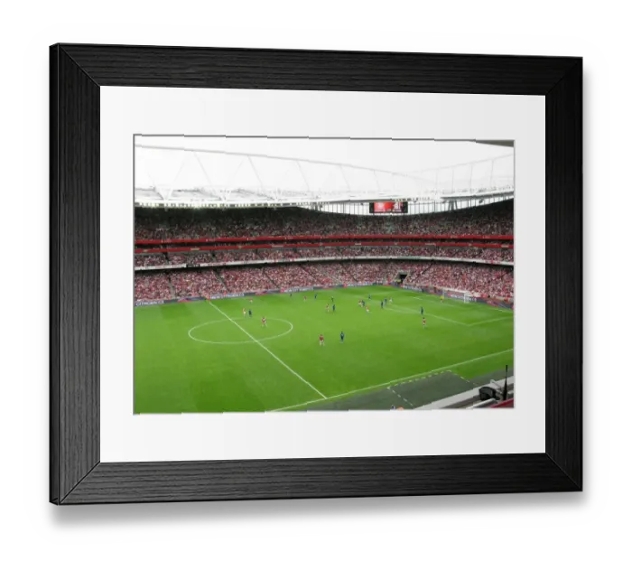 Framed Print : Arsenal's Historic 1:0 Victory over Real Madrid at Emirates Stadium: An Iconic Moment in Football History with Citroen's Presence Framed Print : Arsenal's Historic 1:0 Victory over Real Madrid at Emirates Stadium: An Iconic Moment in Football History with Citroen's Presence