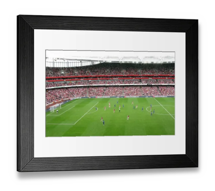 Framed Print : Arsenal's Iconic Victory Over Real Madrid at Emirages Stadium (1:0) Framed Print : Arsenal's Iconic Victory Over Real Madrid at Emirages Stadium (1:0)