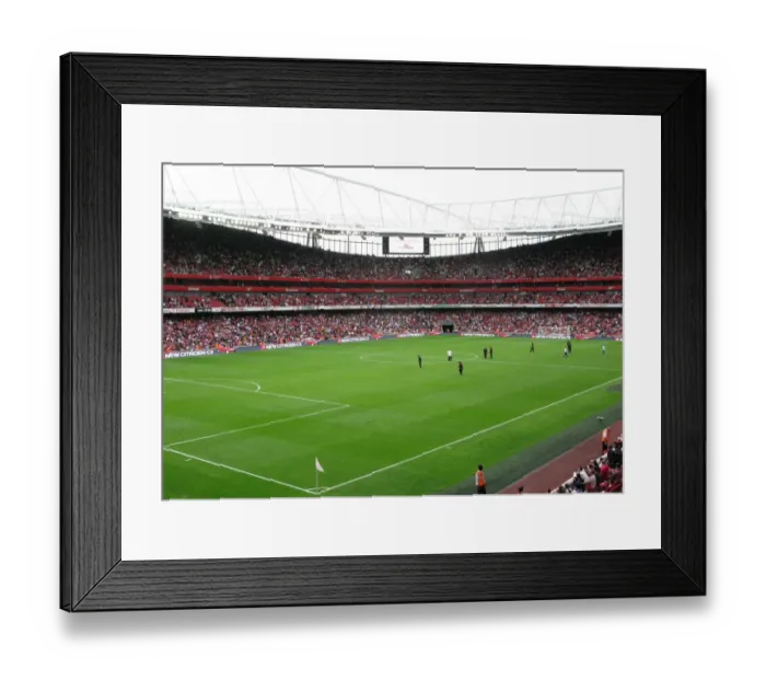 Framed Print : Arsenal's Historic 1:0 Victory over Real Madrid at Emiras Cup's Citroen-Branded Emirates Stadium (2008) Framed Print : Arsenal's Historic 1:0 Victory over Real Madrid at Emiras Cup's Citroen-Branded Emirates Stadium (2008)
