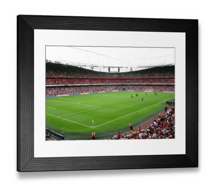 Framed Print : Arsenal's Historic Victory over Real Madrid at the Emirates Stadium (1:0) Framed Print : Arsenal's Historic Victory over Real Madrid at the Emirates Stadium (1:0)
