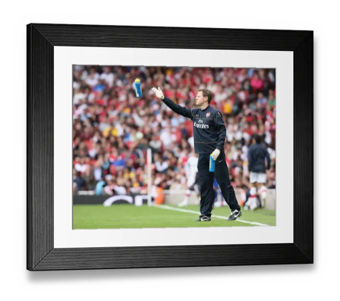 Framed Print : Arsenal physio Colin Lewin Framed Print : Arsenal physio Colin Lewin