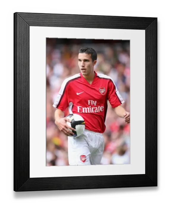 Framed Print : Robin van Persie's Historic Goal: Arsenal 1-0 Real Madrid, Emirates Cup 2008 Framed Print : Robin van Persie's Historic Goal: Arsenal 1-0 Real Madrid, Emirates Cup 2008
