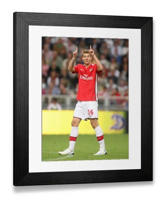 Framed Print : Bendtner's Brace: Arsenal's Comeback in Amsterdam (Ajax 2:3 Arsenal) Framed Print : Bendtner's Brace: Arsenal's Comeback in Amsterdam (Ajax 2:3 Arsenal)