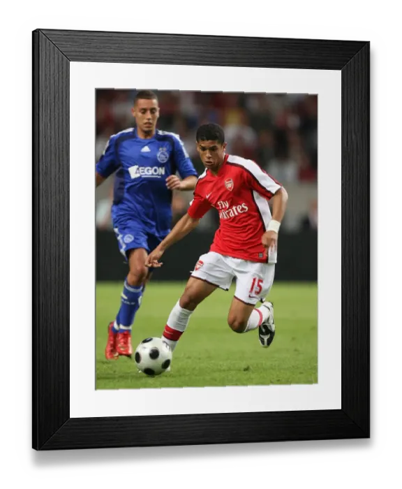 Framed Print : Denilson's Triumph: Arsenal's Thrilling 3-2 Victory Over Ajax at Amsterdam Arena, 2008 Framed Print : Denilson's Triumph: Arsenal's Thrilling 3-2 Victory Over Ajax at Amsterdam Arena, 2008