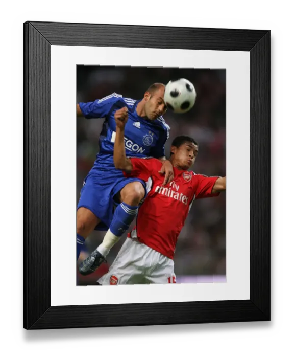 Framed Print : Denilson (Arsenal) Gabri (Ajax) Framed Print : Denilson (Arsenal) Gabri (Ajax)