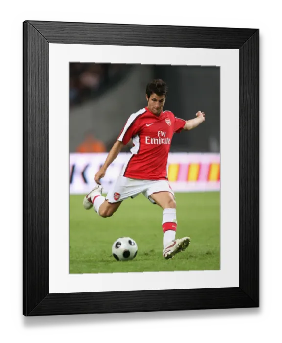 Framed Print : Cesc Fabregas Leads Arsenal to Glory: 2-3 Win Against Ajax, Amsterdam Tournament, 2008 Framed Print : Cesc Fabregas Leads Arsenal to Glory: 2-3 Win Against Ajax, Amsterdam Tournament, 2008