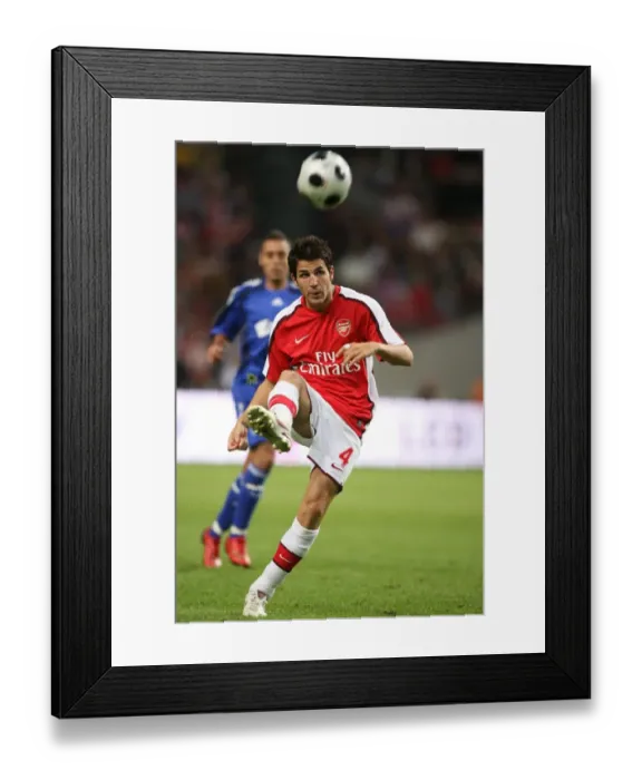 Framed Print : Cesc Fabregas: Leading Arsenal to Glory in the Amsterdam Tournament (2008) - Ajax 2:3 Arsenal Framed Print : Cesc Fabregas: Leading Arsenal to Glory in the Amsterdam Tournament (2008) - Ajax 2:3 Arsenal