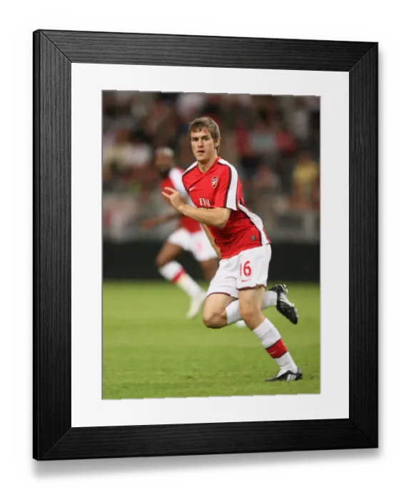Framed Print : Aaron Ramsey's Game-Winning Performance: Arsenal's 3-2 Victory Over Ajax, Amsterdam Tournament, Amsterdam Arena, 2008 Framed Print : Aaron Ramsey's Game-Winning Performance: Arsenal's 3-2 Victory Over Ajax, Amsterdam Tournament, Amsterdam Arena, 2008