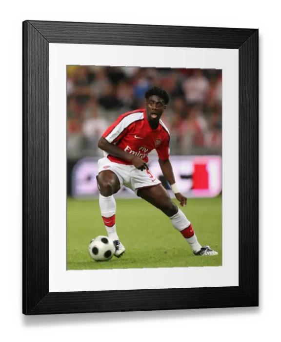 Framed Print : Kolo Toure: Leading Arsenal to Victory over Ajax in the Amsterdam Tournament, Amsterdam Arena, 2008 Framed Print : Kolo Toure: Leading Arsenal to Victory over Ajax in the Amsterdam Tournament, Amsterdam Arena, 2008