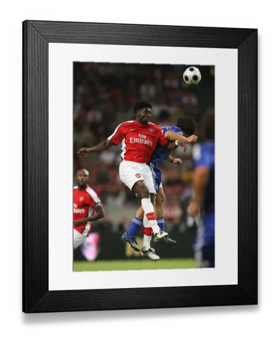 Framed Print : Kolo Toure (Arsenal) Luis Suarez (Ajax) Framed Print : Kolo Toure (Arsenal) Luis Suarez (Ajax)