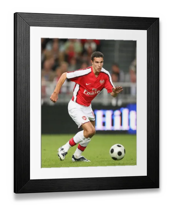 Framed Print : Robin van Persie's Game-Winning Performance: Arsenal's 3-2 Victory over Ajax at Amsterdam Arena, 2008 Framed Print : Robin van Persie's Game-Winning Performance: Arsenal's 3-2 Victory over Ajax at Amsterdam Arena, 2008