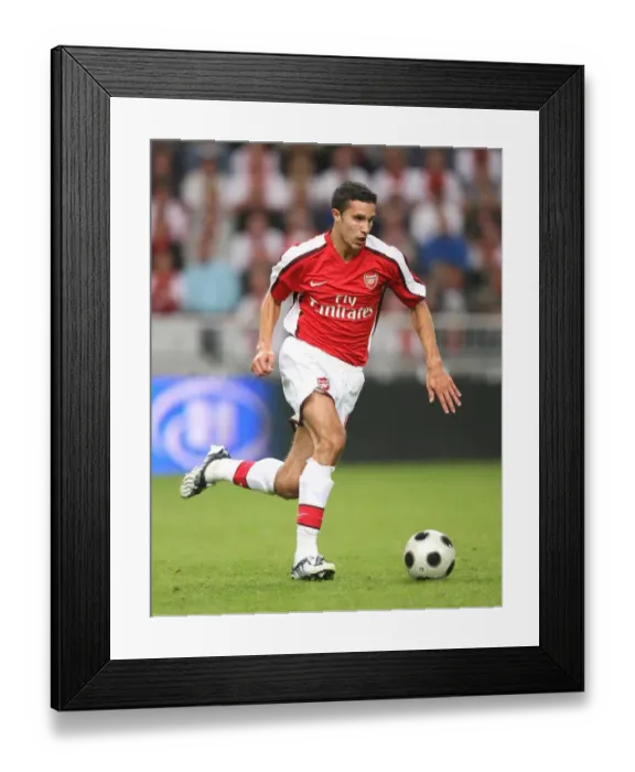 Framed Print : Robin van Persie's Game-Winning Performance: Thrilling 3-2 Arsenal Victory over Ajax, Amsterdam Tournament 2008 Framed Print : Robin van Persie's Game-Winning Performance: Thrilling 3-2 Arsenal Victory over Ajax, Amsterdam Tournament 2008