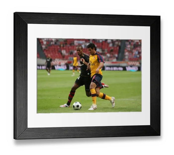 Framed Print : Vela's Brilliant Goal: Beating Konko for Arsenal at the Amsterdam Tournament, 2008
