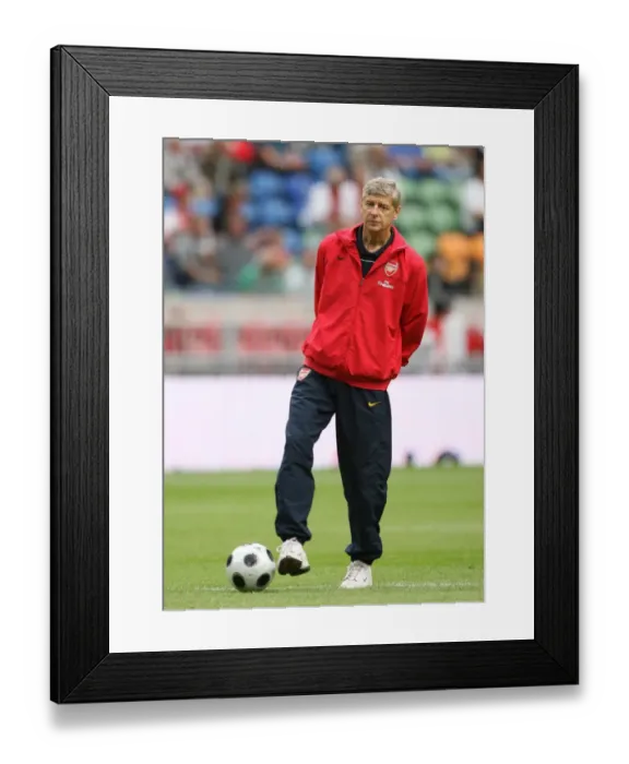 Framed Print : Arsene Wenger Faces Off Against Seville at the Amsterdam Tournament: A 1:1 Battle Framed Print : Arsene Wenger Faces Off Against Seville at the Amsterdam Tournament: A 1:1 Battle