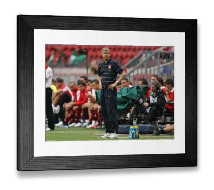 Framed Print : Wenger vs Seville: The Amsterdam Tournament Showdown - Arsenal's 1:1 Battle, 2008 Framed Print : Wenger vs Seville: The Amsterdam Tournament Showdown - Arsenal's 1:1 Battle, 2008