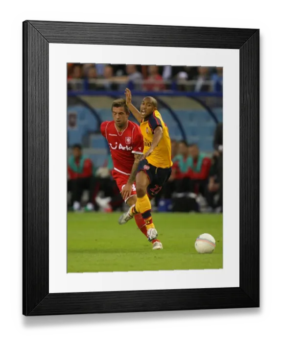 Framed Print : Clichy and Arnautovic Lead Arsenal to 2-0 Victory over FC Twente in Champions League Qualifier Framed Print : Clichy and Arnautovic Lead Arsenal to 2-0 Victory over FC Twente in Champions League Qualifier