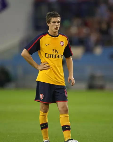 Aaron Ramsey's Debut: Arsenal Crushes FC Twente 2-0 in Champions League Qualifier, 2008