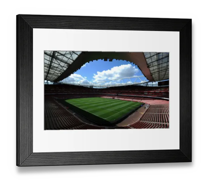 Framed Print : Arsenal vs Crystal Palace: Premier League 2015-16 at Emirates Stadium