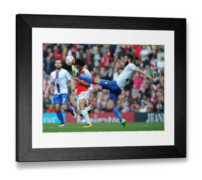 Framed Print : Intense Midfield Showdown: Elneny vs. Ledley (Arsenal vs. Crystal Palace, Premier League 2015-16) Framed Print : Intense Midfield Showdown: Elneny vs. Ledley (Arsenal vs. Crystal Palace, Premier League 2015-16)