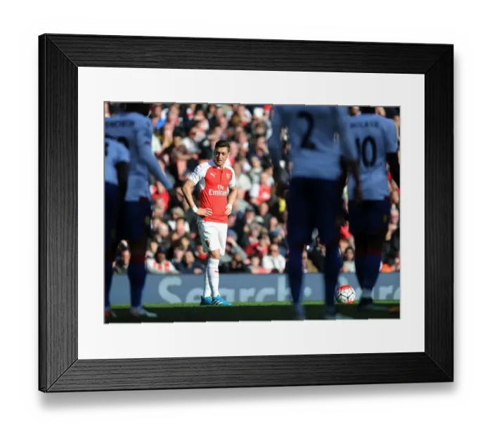 Framed Print : Mesut Ozil in Action: Arsenal vs. Crystal Palace, Premier League 2015-16 Framed Print : Mesut Ozil in Action: Arsenal vs. Crystal Palace, Premier League 2015-16