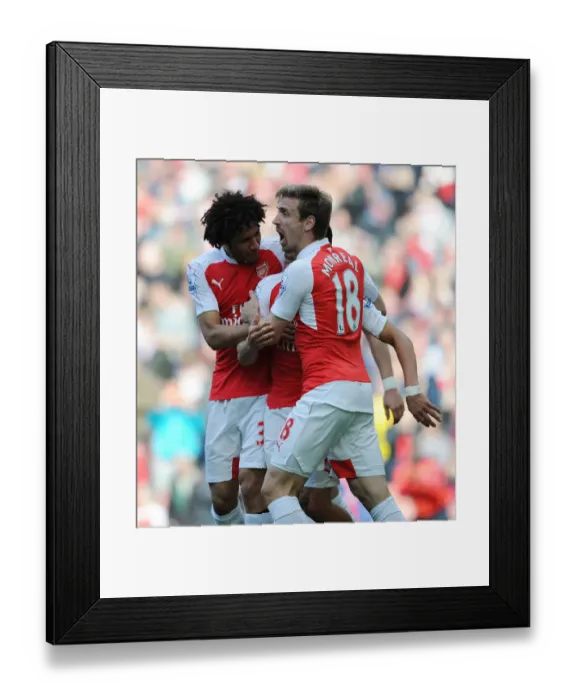 Framed Print : Arsenal Celebrate Goal: Alexis Sanchez Scores Against Crystal Palace (2015-16) Framed Print : Arsenal Celebrate Goal: Alexis Sanchez Scores Against Crystal Palace (2015-16)